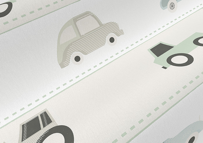Brum Brum, Stone - Roman Blind - Image 4